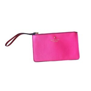 Kate Spade Vibrant Pink Clutch Wristlet